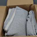 BLISSA 8x10 Area Rugs for Living Room - Soft Large Washable Geometric Black White Lines Modern Abstract Rug for Bedroom Striped Contemporary Carpet for Nursery Dining Room Home Office Decor