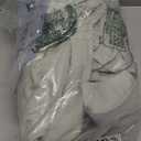 FOSSA Duvet Cover Set 100% Washed Cotton Linen Feel Super Soft Breathable Cozy 3 Pieces Bedding Sets Solid Sage Green King (King (104"  90"))