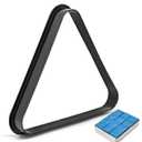 Plastic Pool Ball Rack Billiard Ball Triangle Rack, Pool Table Ball Holder Positioning Rack,2-1/4" Pool Ball Rack