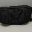 DSLEAF 28” Double Soft Rifle Case, Padded Rifle Backpack with Lockable Zippers and Pockets for Accessory, Tactical Short Barrel Rifle Bag for Shooting and Hunting