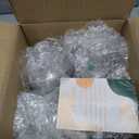 60 Pack Dessert Cups with Lids and Spoons, 5 oz Heart-Shaped Clear Plastic Appetizer Parfait Cups for Mother's Day Gift, Wedding, Bridal Shower