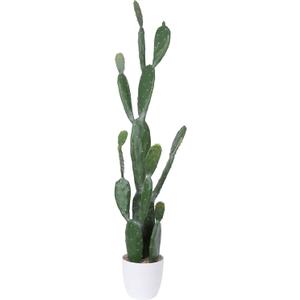 42Inch Artificial Cactus Faux Cacti Fake Cactus Saguaro Potted Plants for Indoor Outdoor Home Offices Store Decoration