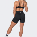 AugIris Bike Shorts Women Black L, Black