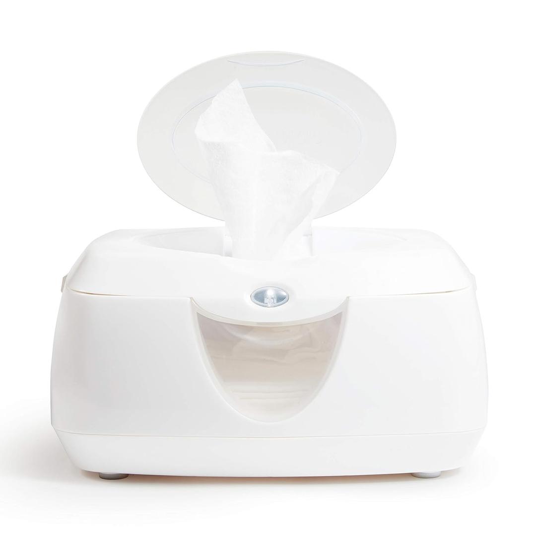 Munchkin Warm Glow Baby Wipe Warmer, White (7.25x5x10 Inch, Pack of 1)