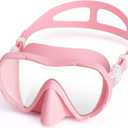 Adult Swim Goggles with Nose Cover, Wide View Diving Mask No Leak Swimming Goggles for Men Women Youth