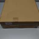 Metal Small Side Table, Round Vintage Nightstand, End Table for Bedside or Sofa, Accent Pedestal Table for Living Room Corners and Small Spaces, Black