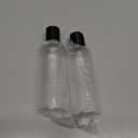 Travel Bottles for Toiletries 3.4 oz TSA Approved - 5 Pack Leak Proof Travel Size Containers, Clear Squeezable Plastic Bottles with Labels for Shampoo Lotion, Flight Cruise Gym Essentials