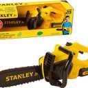 Red Toolbox Stanley Jr Battery Operated Delux Chainsaw, Yellow