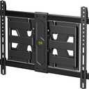 USX MOUNT Ultra Slim TV Wall Mount for Most 37-82 inch Television, Full Motion TV Mount Dual Swivel Articulating Tilt 6 Arms, Up to 120lbs, VESA 600x400mm, Max 16" Wood Studs, XML602-K