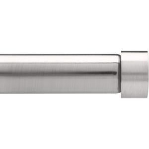 Umbra Cappa Adjustable Curtain Rod, Heavy Duty 1-1/4 Inch Diameter, 36 to 72 Inches, Nickel