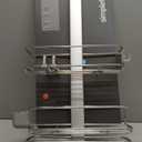 simplehuman Adjustable and Extendable Shower Caddy Large, Stainless Steel and Anodized Aluminum