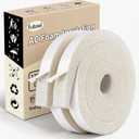 Air Conditioner Foam-2 Rolls, 1 Inch Wide X 1 Inch Thick Total 13 Feet Long, Open Cell Foam Insulation Weather Seal (6.5ft x 2 Rolls) (White)