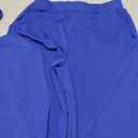 Ekaliy Dressy 2 Piece Pant Sets for Women Fall Outfits Ruffle Top Wide Leg Business Pantsuits S