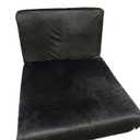 Foam Recliner Chair Cushions Wheelchair Cushions, Non-Slip 4" Thick Supportive Lumbar Support Pillow for Elderly Supportive Seat Cushion with Lumbar Pillow; 20x20x4"+12.8" Backrest Height,Black