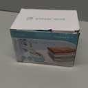 Portable Steam Iron，970W Dry Wet Dual Ironing Steam Hanging Ironing Machine，20S Rapid Preheating Large Water Tank Iron with Ergonomic Handle, Suitable for Home, Travel, Dormitory & Office (White)