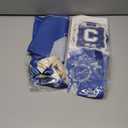 Blue and White Congrats Grad Banner Class of 2025 Decorations Graduation Decorations 2025 Grad Party Decor 2025 Graduation Balloons Backdrop Hanging Swirls Photo Props
