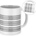 Remerry Hidden Message Coffee Mug, Novelty Mugs, Work Coffee Mug, Sarcastic Gift for Coworker, Friends, Colleague, Black, 11oz Cup