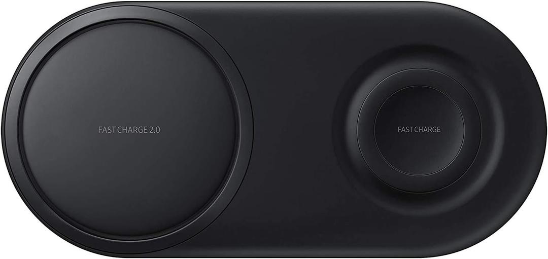 SAMSUNG Wireless Charger DUO Pad, Fast Charge 2.0 (US Version ) - Black