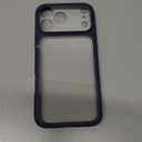 TAURI for iPhone 17 Pro Max Case, Full Camera Protection with Screen Protector, Anti-Yellowing Military-Grade Protection Shockproof Slim Phone Case for iPhone 17 ProMax, Blue