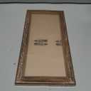 5x11 Wood Frame Brown, Rustic Natural Wooden 11x5in Poster Picture Frame, Distressed 5 x 11inch Woodgrain Gallery Photo Frame with HD Plexiglass, Horizontal Vertical Wall Mounting Display 1pcs