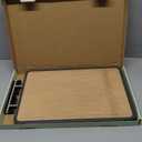 Cutting Boards for Kitchen - Food Grade Double Sided Pure Titanium& Bamboo Chopping Board with Handle, Slip resistant Non-toxic Charcuterie Board Housewarming Gifts (1611)