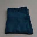 Pickluc Blackout Valance Curtains 18 Inches Long, Short Curtains with Rod Pocket for Window in Kitchen, Bathroom, Living Room, Bedroom or Basement, 2 Panels, 52" W x 18" L, Teal