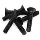 MewuDecor 5/16-18 x 1" Flat Head Socket Cap Screws Countersunk Bolts Countersunk Bolts, Alloy Steel Grade 10.9, Fully Threaded, Black Oxide, 15 PCS