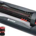Eden 94112 3-Way Turbo Oscillating Sprinkler for Large Yard and Lawn W/Quick Connect Starter Set, Covers up to 4,499 sq. ft