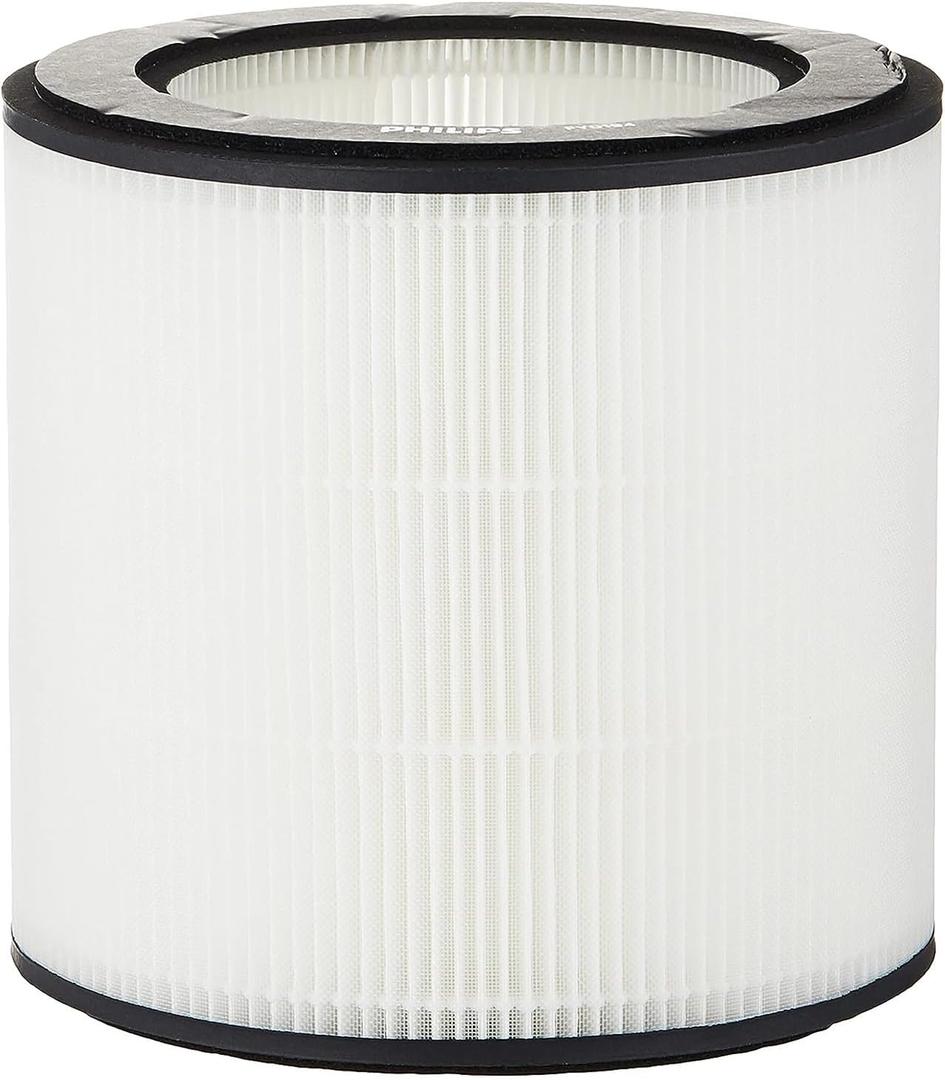 Philips Genuine Replacement Filter NanoProtect HEPA, Up to 12 months lifetime, Filters 99.5% 0.003m particles, White/Black (FY0194/30)