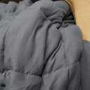 yescool Weighted Blanket for Adults (20 lbs, 60 x 80, Grey) Cooling Heavy Blanket for Sleeping Perfect for 190-210 lbs, Queen Size Breathable Blanket with Premium Glass Bead, Machine Washable