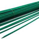 Wood Plant Stake 12" Floral Picks Sign Posting Garden Sticks 100 PCS Plant Stakes for Wedding Arrangements Tomato Stakes and Supports Potted Orchids Plant Support Stakes for Gardening