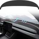 KUNIST for Tesla Model Y Juniper Dashboard Cover,[Anti-Glare and Dustproof] Suede Dashboard Pad Dash Mat Compatible with New Tesla 2025-2026 New Model Y Juniper Accessories