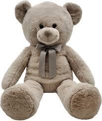 Teddy Bear Stuffed Animal 30 inch  Teddy Bear for Baby Shower Decor, Large Stuffed Bear Gifts for Girl Boy Women on Birthday Christmas,Grey