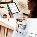 Slimshell Clear Case for Kindle Scribe 10.2" (2024/2022 Release),Kindle Scribe Case Cover 10.2 inch 2024/2022 with Pen Holder and Auto Sleep/Wake Function-Grey