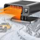 Portable Car Heaters for Vehicle, 2026 New Upgrade 12V Car Heater, 2 in 1 Defroster Defogger with Fast Heating, Plug in Cigarette Lighter for Car, SUV, Truck