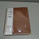 2026 Planner, Weekly and Monthly Calendar Planner from January 2026 - December 2026, 8.5" x 11" Hardcover Leather Hourly Appointment Book with Tabs, Spiral Daily Planners for College School Work Home, Brown (A4)