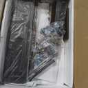 Space Saving Folding Dining Table for 2-4, Farmhouse Foldable Dining Table with Drawer and Storage Shelf, 6 Wheels Drop Leaf Kitchen Dining Room Table for Small Space (Walnut, 47.2" x 23.6" x 29.9")