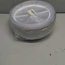 CURTA 7" Round Aluminum Foil Pans with Clear Lids | Heavy Duty | Great for Broiling, Baking, Storage, Roasting, Takeout, Air Fryer | 30 Pack