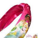 LUV HER Licensed Disney Princesses Knotted Headband - Thick Headbands For Girls - One Size Fit All - Hair Accessories For Her Ages 3+
