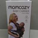 Momcozy Baby Carrier - Ergonomic, Cozy and Lightweight Carrier for 7-44lbs, Effortless to Put On, Ideal for Hands-Free Parenting, Enhanced Lumbar Support, Purehug for Infant to Toddler, Khaki