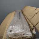 Galvanized Steel Planter Box - No Installation Required Metal Rectangular Block Long Box Planter Modern Outdoor Planters All-Weather Use with Drainage Holes for Patio/Porch, 362412IN (Large, Black)