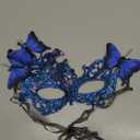 Halloween Lace Masquerade Masks - 1920s Vintage Antique Mask for Men Women Carnival Party Mardi Gras Evening Prom