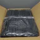 100 Pieces Black Chair Covers - Versatile Stretch Polyester Spandex Dining Chair Slipcovers for Dining, Party, Wedding, Banquet, and More