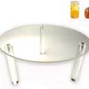 Drink Dispenser Stand,Clear Acrylic Stands,Fit Max 7.87 Inch Diameter of Glass Drink Dispenser,Water Dispenser Stand for Parties and Events,Plant Stands,Cake Stand,Beverage Dispenser Stand Only