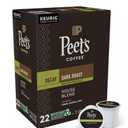 Peet's Coffee House Blend Coffee Single-Serve K-Cup, 2.8 Oz, (4) Cartons Of 22, BBD 12/15/2025