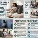 SRXBYWS Dorm Headboard Pillow Headboard Twin XL Headboard Pillow Twin