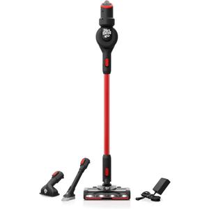 Dirt Devil Self-Standing Cordless Stick Vacuum Cleaner with Included Tools, for Carpet and Hard Floors, Lightweight Design, Powerful Suction, LED Headlights, BD57000V, Black