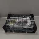 T1 Garden Tool OrganizerWith Lockable WheelsHeavy Duty Garage Tool Storage for YardShedOutdoor and LawnFreestanding Tool Organizers and Storage UP to 50 ToolsBlack with Anti-Tip Device