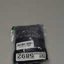 Seamless Underwear for Women No Show High Waisted Full Coverage Panties Wave Edge Briefs 6 Pack (Large, Black)