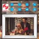 Frameo 10.1inch Digital Picture Frame WiFi Smart Digital Photo Frame 1280 * 800 IPS HD Touch Screen,16GB Memory Auto-Rotate,Share Photos/Videos Instantly via Frameo App from Anywhere